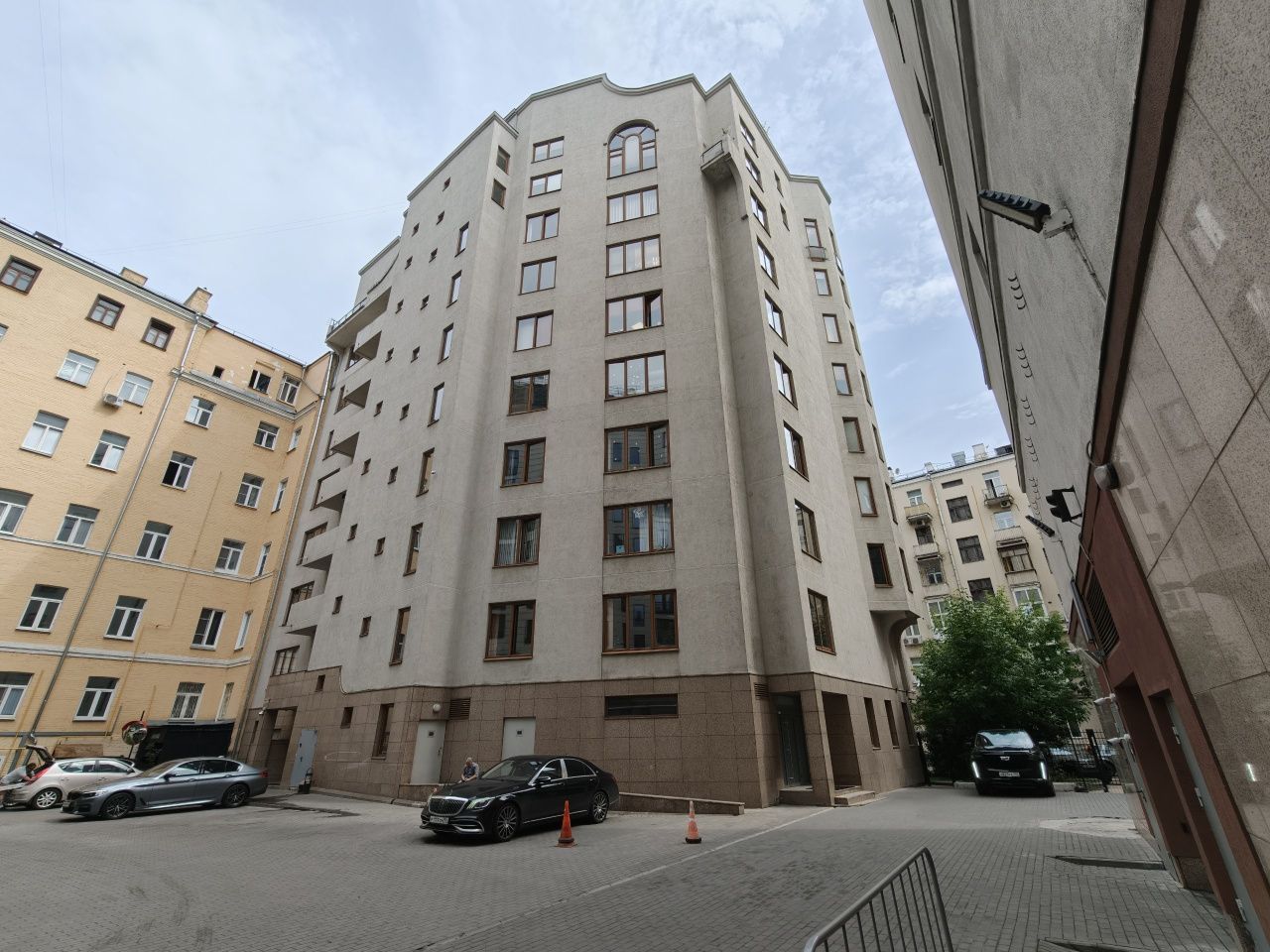 фасад дома, здание по адресу г Москва, ул Тверская, д 16 стр 3 