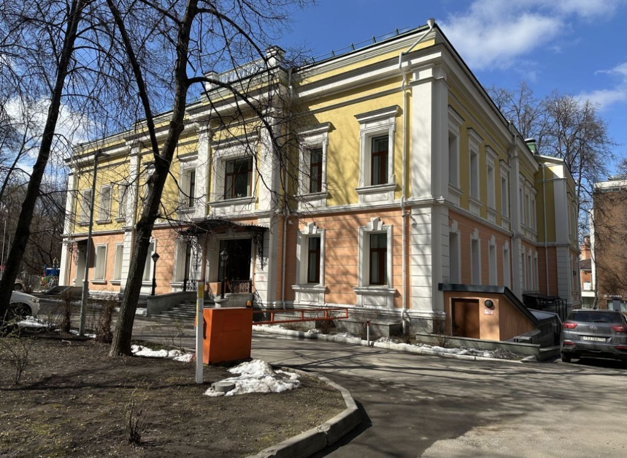 фасад дома, здание по адресу г Москва, Большой Саввинский пер, д 16/14 стр 3